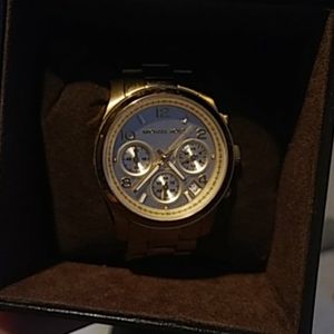 Michael Kors women's gold watch